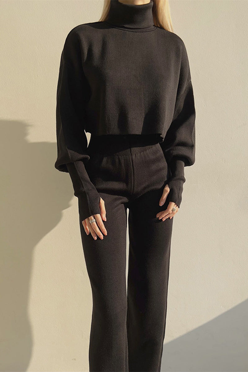 Freska - Turtleneck Two-Piece Set