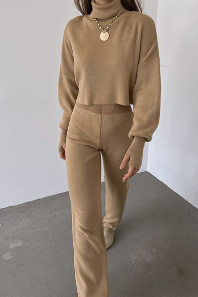 Freska - Turtleneck Two-Piece Set