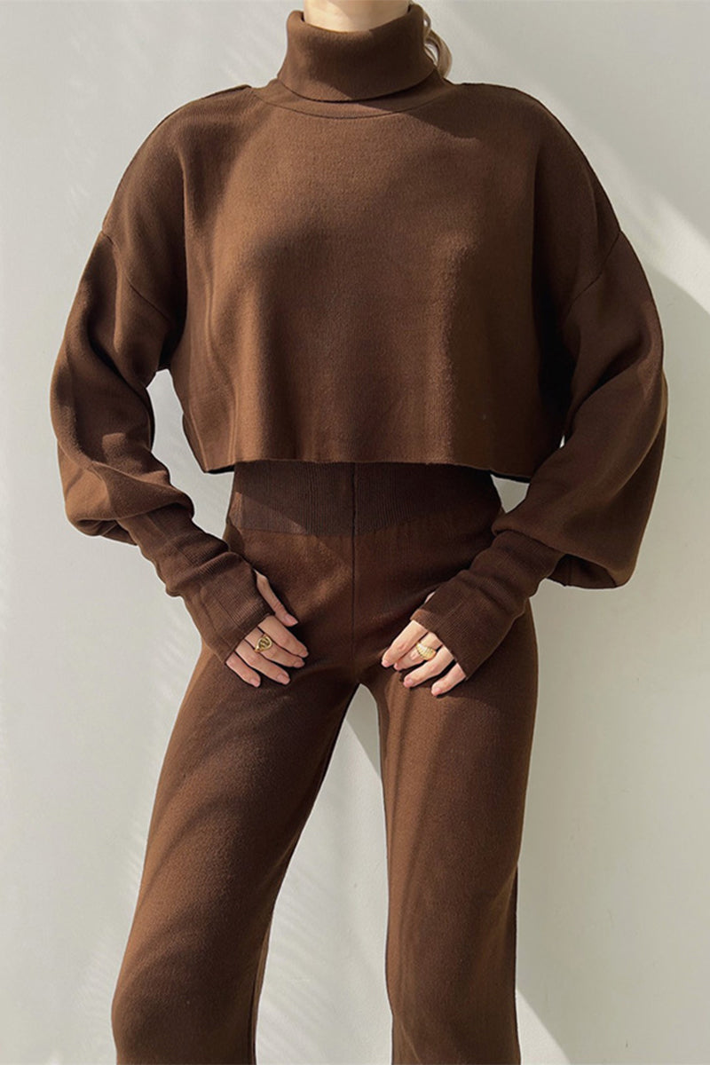 Freska - Turtleneck Two-Piece Set