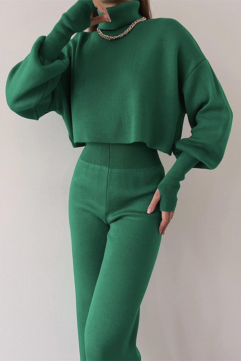 Freska - Turtleneck Two-Piece Set