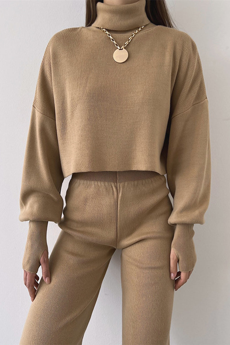 Freska - Turtleneck Two-Piece Set