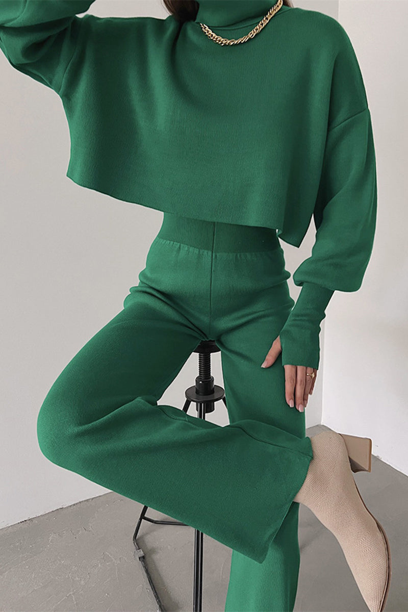 Freska - Turtleneck Two-Piece Set