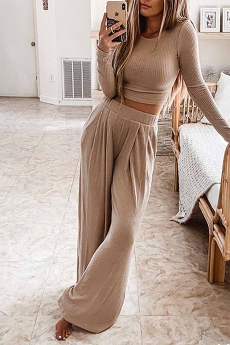 Chicindress Two-Piece Wide Leg Set