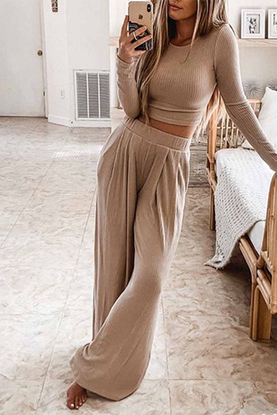 Chicindress Two-Piece Wide Leg Set