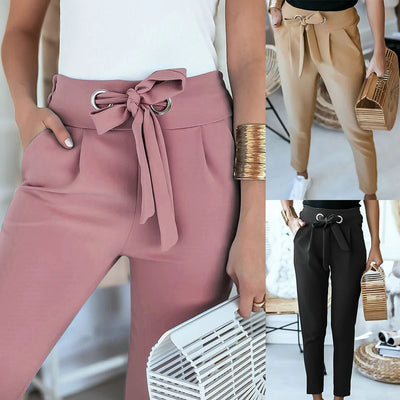 EcoChic High-Waisted Trousers