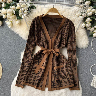 Clara - Three-Piece Knitted Set