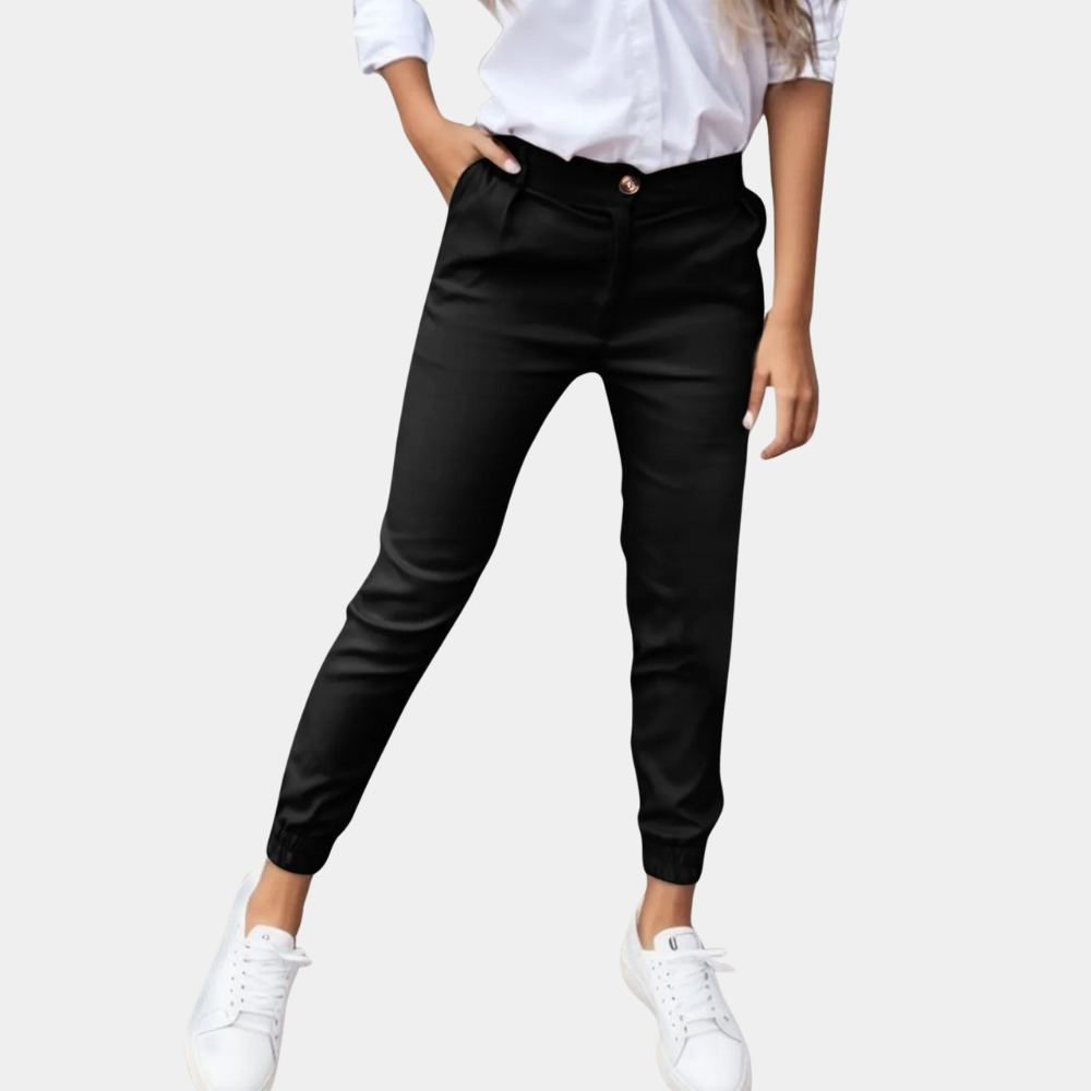 Day-to-Night Women's Casual High-Waisted Trousers