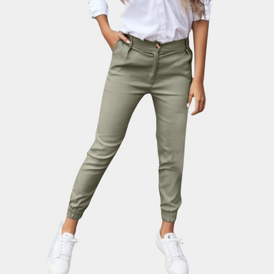 Day-to-Night Women's Casual High-Waisted Trousers