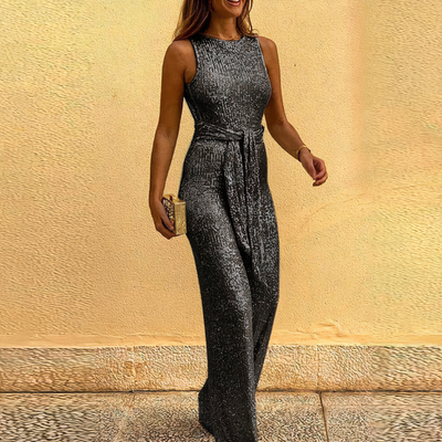 Ava - Glamorous Glitter Jumpsuit