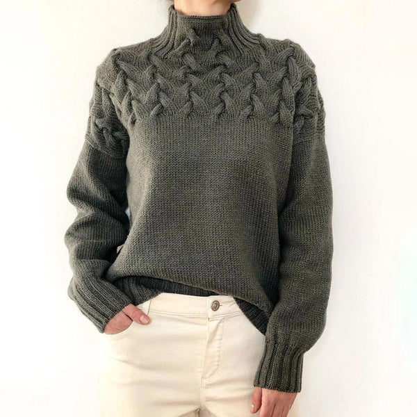 Elise Classic Turtleneck Sweater