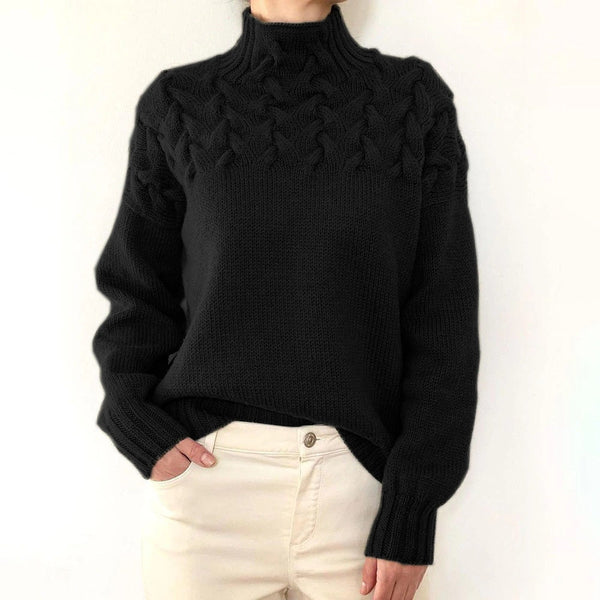 Elise Classic Turtleneck Sweater