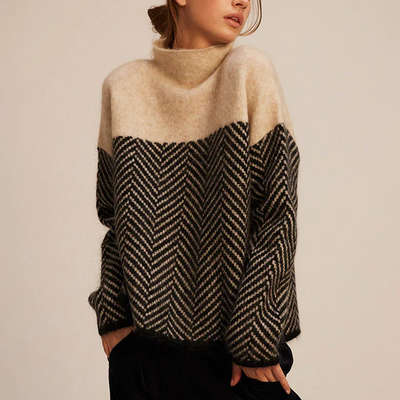 Claire Soft Cashmere Turtleneck Sweater