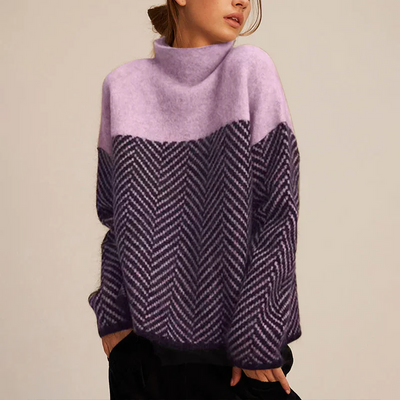 Claire Soft Cashmere Turtleneck Sweater