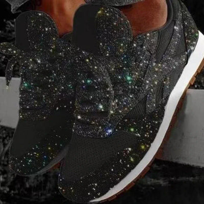 SparkleStride Glam Sequin Sneakers