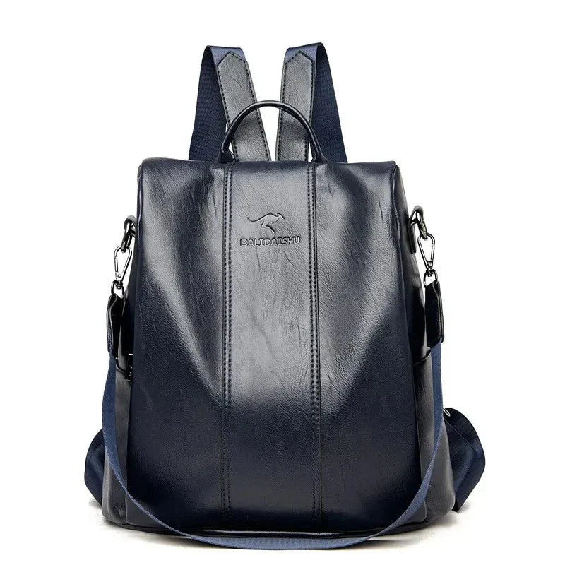 EliteUrban - Premium PU Leather Backpack