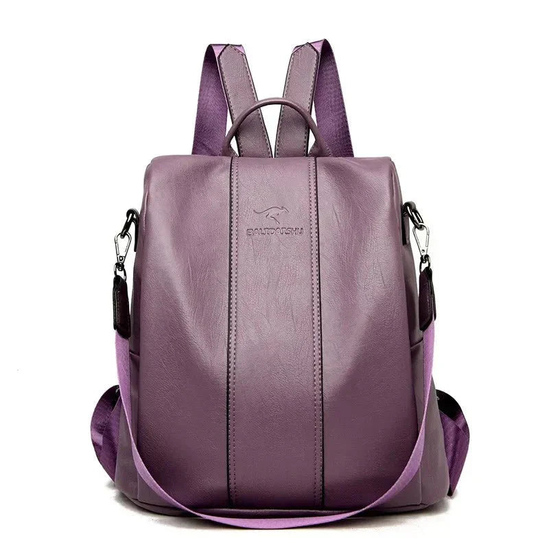 EliteUrban - Premium PU Leather Backpack