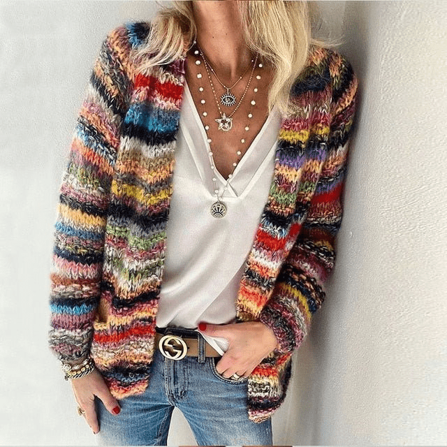 Vibrant Elle & Vire Colorful Vest