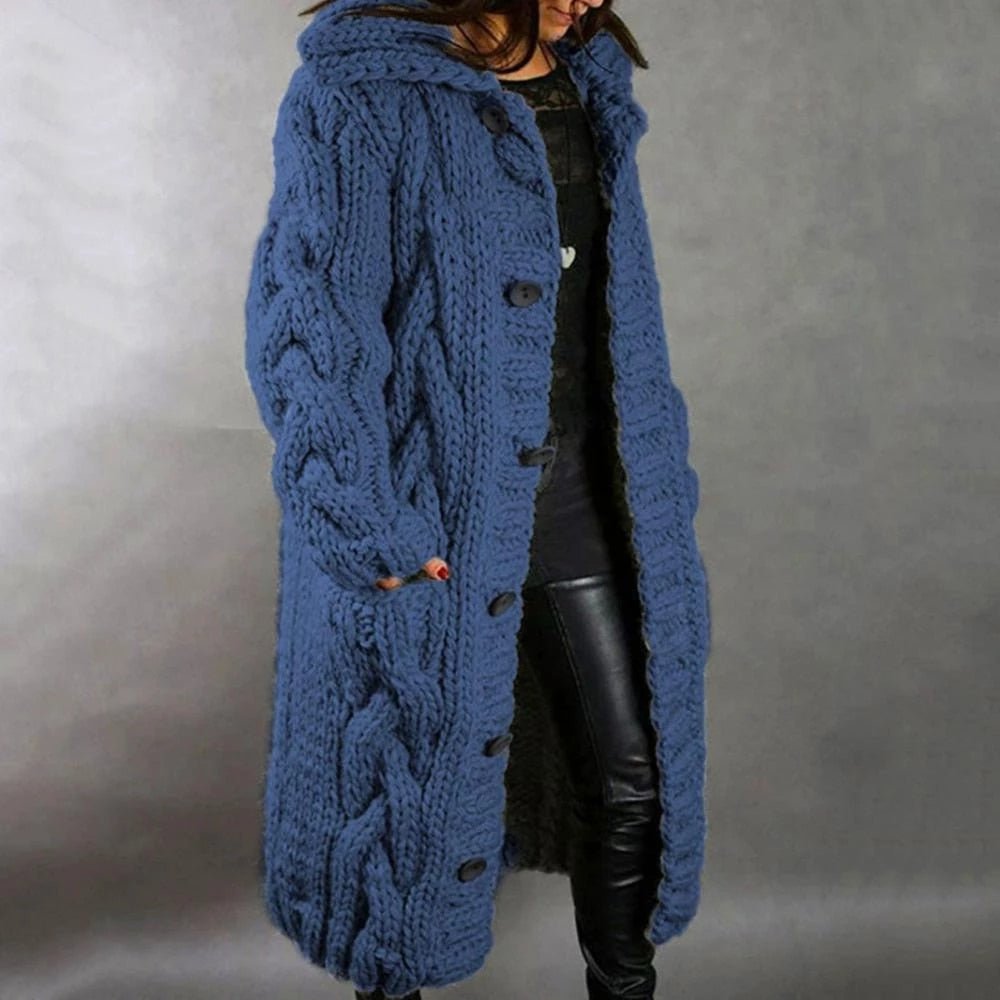 Bella Luxe Knitted Coat