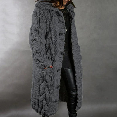 Bella Luxe Knitted Coat